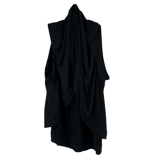 Rachel Pally Top Bolero Jacket Cardigan Black Stretch Jersey Knit One Size NEW - Picture 1 of 5